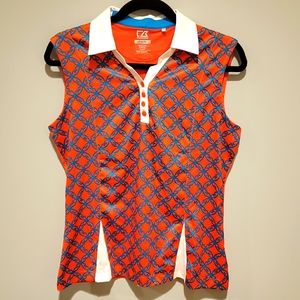 Cutter & Buck CB DryTec Sleeveless Polo Golf Shirt
